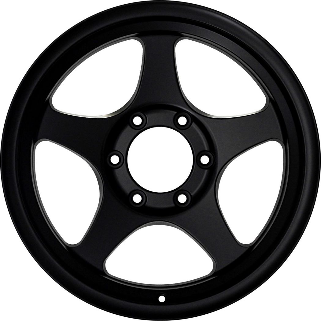 FN Wheels Five Star 17x8.5 -6 6x139.7 Matte Black