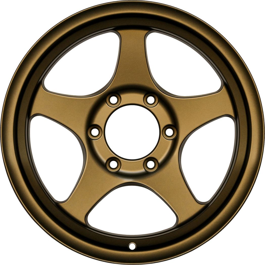 FN Wheels Five Star 17x8.5 -6 6x139.7 Matte Bronze