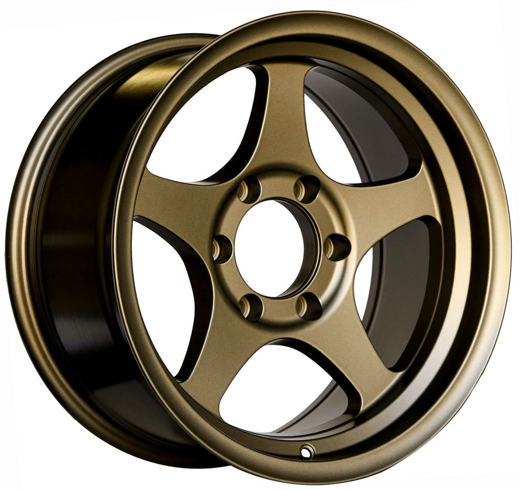 FN Wheels Five Star 17x8.5 -6 6x139.7 Matte Bronze