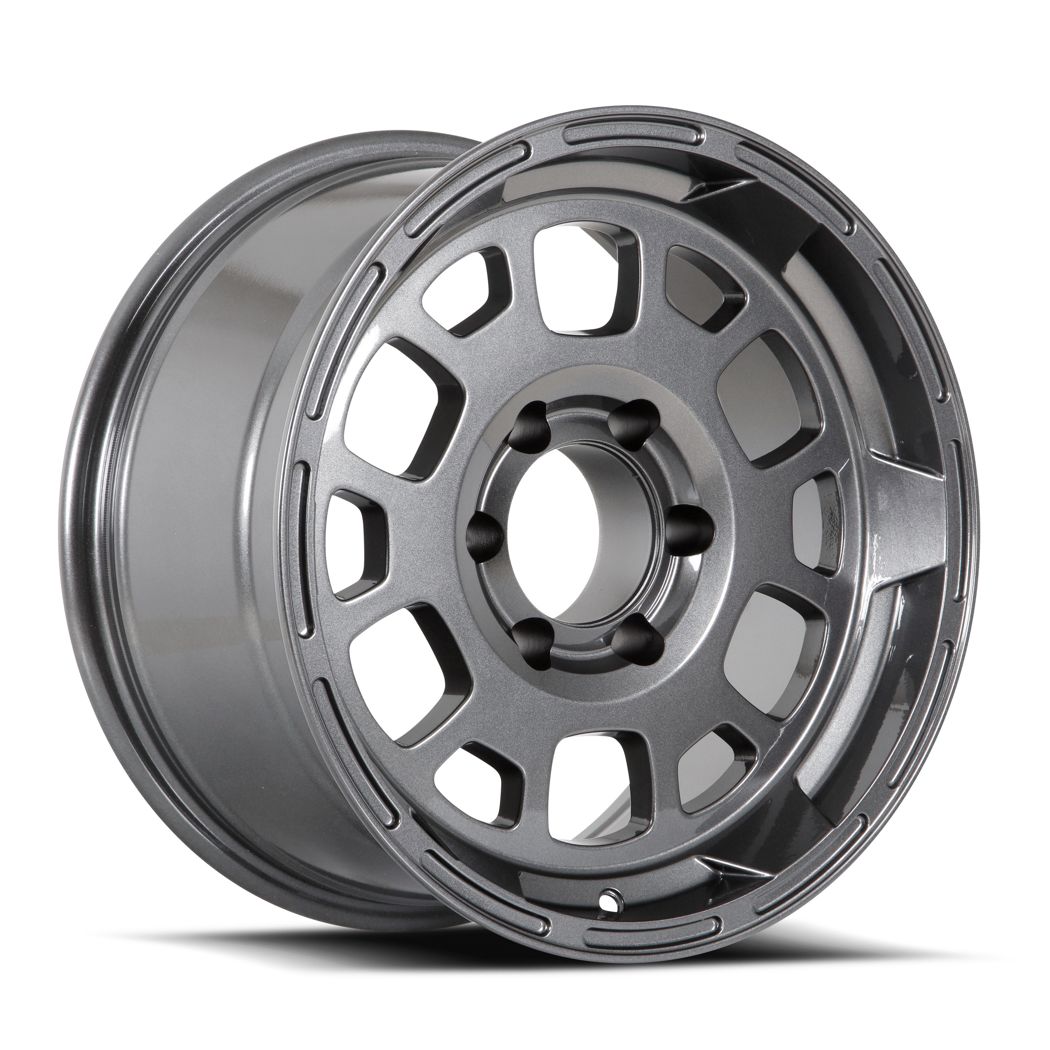 FN Wheels Overlander Spec A 17x8.5 -6 6x139.7 Graphite Gunmetal