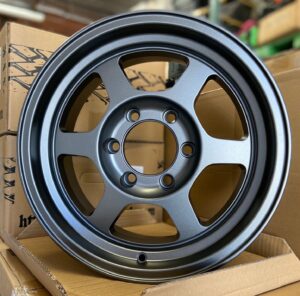 16x8 0 6x139.7 Countersteer Type X Flow Formed Matte Gunmetal