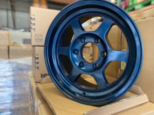 16x8 0 6x139.7 Countersteer Type X Flow Formed Dark Metallic Blue