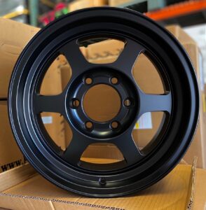 16x8 0 6x139.7 Countersteer Type X Flow Formed Matte Black