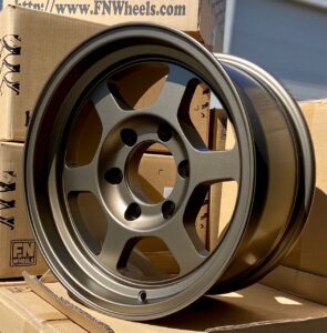 16x8 0 6x139.7 Countersteer Type X Flow Formed Matte Bronze